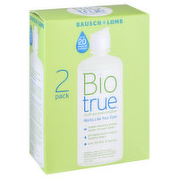 Biotrue Biotrue Multi-Purpose Solution, 2 Pack, 2 Each