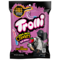 Trolli Gummi Candy, Very Berry, Sour Brite Crawlers, 5 Ounce