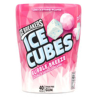 Ice Breakers Ice Cubes Gum, Sugar Free, Bubble Breeze, 40 Each