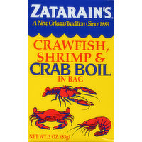 Zatarain's Crawfish, Shrimp & Crab Boil, 3 Ounce