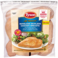 Tyson Boneless Skinless Chicken Breasts, 2.5 lb. (Frozen), 40 Ounce