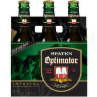 Spaten  Optimator Bock 6 Pack Bottles, 12 Fluid ounce