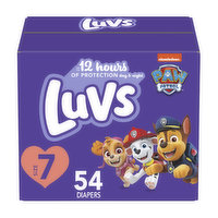 Luvs Diapers Size 7, 54 Each