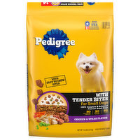 Pedigree Food for Dogs, with Tender Bites, Chicken & Steak Flavor, Adult, 14 Pound