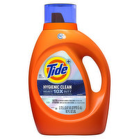 Tide Hygienic Clean Heavy 10x Duty Liquid Laundry Detergent, Original Scent, 92 fl oz., 59 loads, HE Compatible, 92 Ounce