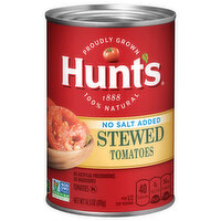 Hunt's Stewed Tomatoes No Salt Added, 14.5 Ounce