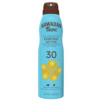 Hawaiian Tropic Broad Spectrum Clear Sunscreen Spray SPF 30, 6 Ounce