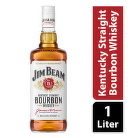 Jim Beam American Whiskey Bourbon, 1 Litre