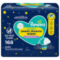Pampers Wipes, Sweet Dreams, Lavender Scent, 168 Each