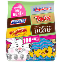 Mars Wrigley Candy, Assorted, Egg Hunt, 100 Each