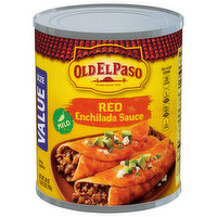 Old El Paso Enchilada Sauce, Red, Mild, Value Size, 28 Ounce