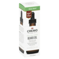 Cremo Astonishingly Superior Beard Oil, Wild Mint, Revitalizing, 1 Ounce