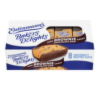 Entenmann's Brownie Chocolate Chip Brownies, 8 Each