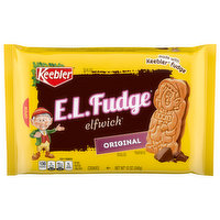Keebler E.L. Fudge Cookies, Elfwich, Original, 12 Ounce