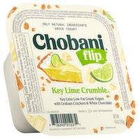 Chobani Flip Yogurt, Greek, Key Lime Crumble, 4.5 Ounce