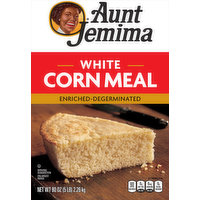 Aunt Jemima Corn Meal, White, 80 Ounce