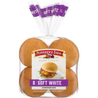 Pepperidge Farm® Bakery Classics Soft White Hamburger Buns, 14.5 Ounce