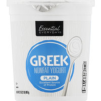 Essential Everyday Yogurt, Greek, Nonfat, Plain, 32 Ounce