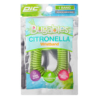 Bugables Wristband, Citronella, 1 Each