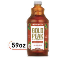 Gold Peak  Unsweetened Black Tea Bottle, 59 Fluid ounce