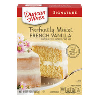Duncan Hines Cake Mix, French Vanilla, Perfectly Moist, 15.25 Ounce