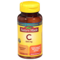 Nature Made Vitamin C, 500 mg, Tablets, 100 Each