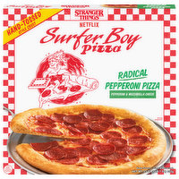 Surfer Boy Pizza Pizza, Hand-Tossed Style Crust, Radical Pepperoni, 23 Ounce