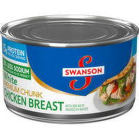 Swanson® 35% Less Sodium White Premium Chunk Canned Chicken Breast in Water, 12.5 Ounce