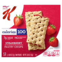 Special K Pastry Crisps, Strawberry, 6 Each