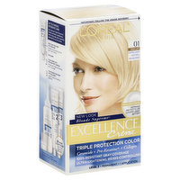 Excellence Permanent Haircolor, High-Lift Extra Light Natural Ash Blonde 01, 1 Each