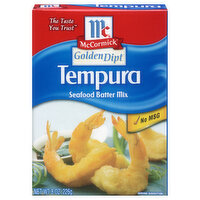 McCormick Golden Dipt Tempura Seafood Batter Mix, 8 Ounce