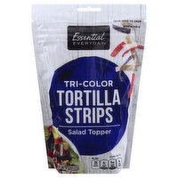 Essential Everyday Salad Topper, Tortilla Strips, Tri-Color, 4 Ounce