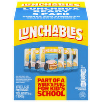 Lunchables Lunch Combinations, Turkey and American, Cracker Stackers, 5 Each