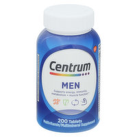 Centrum Multivitamin/Multimineral, Men, Tablets, 200 Each