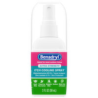 Benadryl Itch Cooling Spray, Extra Strength, 2 Fluid ounce