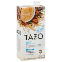 Tazo Black Tea Concentrate, Skinny Chai Latte, 32 Fluid ounce