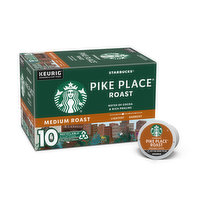 Starbucks K-Cup Coffee Pods, Pike Place Medium Roast, 10 Each
