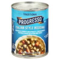 Progresso Soup, Italian-Style Wedding, Traditional, 18.5 Ounce