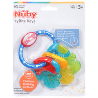 Nuby Teether, IcyBite Keys, 1 Each