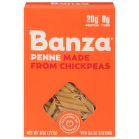 Banza Penne, Made from Chickpeas, 8 Ounce