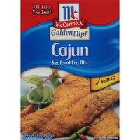 McCormick Golden Dipt Cajun Style Seafood Fry Mix, 10 Ounce