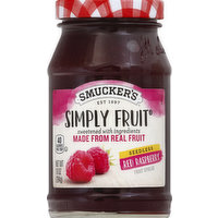 Smucker's Fruit Spread, Red Raspberry, Seedless, 10 Ounce