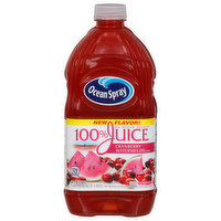 Ocean Spray 100% Juice, Cranberry Watermelon, 64 Fluid ounce