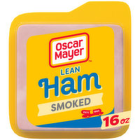 Oscar Mayer Lean Smoked Ham Sliced Lunch Meat, 16 Ounce