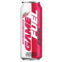 Mtn Dew Game Fuel Energy Drink, Zero Calorie, Charged Raspberry Lemonade, 16 Fluid ounce