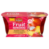 Del Monte Fruit Refreshers Fruit Water, Peaches & Chia in Strawberry Dragon Fruit, 2 Each