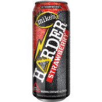 Mike's Harder Malt Beverage, Strawberry, 16 Ounce