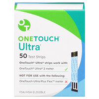 OneTouch Ultra Test Strips, 50 Each