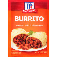 McCormick Seasoning Mix, Burrito, 1.62 Ounce