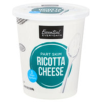 Essential Everyday Ricotta Cheese, Part Skim, 32 Ounce